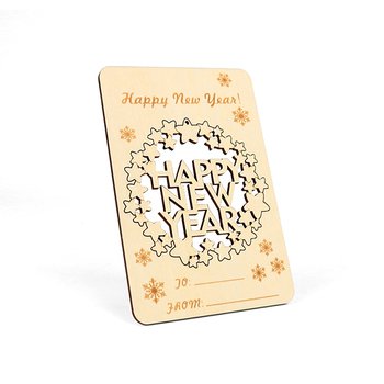 明信片-木製立體明信片-新年節慶賀卡-可客製化印刷logo_0